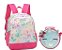 MOCHILA PINK MS 46301 COSTA UNICORNIO COM LANCHEIRA - Imagem 1
