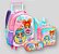 KIT MOCHILA C/ RODA MR 40474+ESTOJO+LANCHEIRA - Imagem 1