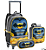 MOCHILA DE RODINHA BATMAN C/ ESTOJO E LANCHEIRA MR40490 - Imagem 1