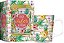 CANECA PORCELANA PREMIUM ABACAXI TROPICAL - Imagem 1