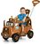 CARRINHO DE PASSEIO MK TRUCK MARROM - Imagem 1