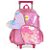 MOCHILA C/ RODA SEREIA ROSA - Imagem 1