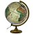 GLOBO TERRESTRE 30CM HISTÓRICO FPH LED BRANCO OURO VELHO - Imagem 2