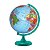 GLOBO TERRESTRE 30CM BILINGUE SUPORTE VERDE TURQUESA - Imagem 1