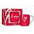 CANECA PORCELANA 360ML TE AMO - Imagem 1