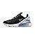 TÊNIS NIKE AIR MAX 270 BLACK/WHITE (COMPLETO) - Imagem 2