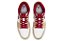 TÊNIS NIKE AIR JORDAN 1 MID LIGHT CURRY CARDINAL RED (COMPLETO) - Imagem 3