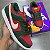 TÊNIS NIKE SB DUNK LOW FIR AND FIRE RED (COMPLETO) - Imagem 1