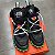 TÊNIS OFF-WHITE X NIKE AIR FORCE 1 MID BLACK (COMPLETO) - Imagem 3