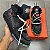 TÊNIS OFF-WHITE X NIKE AIR FORCE 1 MID BLACK (COMPLETO) - Imagem 1