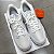 TÊNIS NIKE AIR FORCE 1 LOW UNITY WHITE SILVER (COMPLETO) - Imagem 3