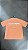 CAMISETA ALL SAINTS UNDERGROUND ORANGE CALA WHITE - Imagem 3