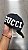 BONÉ GUCCI COTTON CANVAS BASEBALL PATCH BLACK - Imagem 2