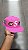NEW ERA X SUPREME BONÉ MASCOTS S LOGO PINK SS26-W3 - Imagem 1