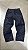 CALÇA SUPREME FLAG DOUBLE KNEE PAINTER BLACK SS26-W5 - Imagem 2