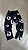DENIM TEARS CALÇA HARDIES TEARS FIST WREATH OPEN HEM BLACK - Imagem 1