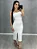 Vestido Feminino Midi Tomara que Caia com Fenda Sofisticada - Tamanho Único - Imagem 3