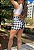 Short Saia Xadrez - Lavinia - Imagem 4