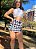Short Saia Xadrez - Lavinia - Imagem 3