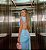 Vestido Sereia Azul Serenity - Imagem 5