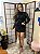 Vestido Dayenne  Paetê Decotado Manga Longa - Imagem 2