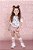 CONJUNTO INFANTIL FEMININO DOG SELFIE COM SHORTS PAETE ROSE - Imagem 2