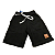 BERMUDA MOLETINHO INFANTIL PRETA - Imagem 1