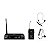 Sistema Microfone sem Fio dylan UDX-03 Multi uhf Headset/Lapela - Imagem 1