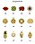 KIT PULSEIRA 5 CHARMS - Imagem 11