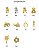 KIT PULSEIRA 5 CHARMS - Imagem 15