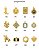 KIT PULSEIRA 5 CHARMS - Imagem 12