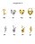 KIT PULSEIRA 5 CHARMS - Imagem 16