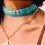 CHOKER TURQUESA RETANGULAR - Imagem 3