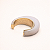 BRACELETE ABERTO METAL COM RESINA OFF - Imagem 2