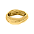 MAXI BRACELETE ORGANICO DOURADO - Imagem 2