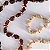 COLAR RESINA OFF WHITE E PRATEADO ORGANICO - Imagem 3