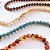 COLAR RESINA BOLINHAS MARROM - Imagem 3