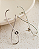 BRINCO EAR CUFF INFINITO FIO PRATEADO - Imagem 1