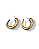 ARGOLA BOLD ESCOVADA DOURADO - Imagem 2