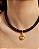 PINGENTE C/ FECHO GOTA CRISTAL AMARELO DOURADO - Imagem 2