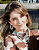 BRINCO ARGOLA RESINA OFF WHITE G - Imagem 2