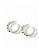 BRINCO ARGOLA RESINA OFF WHITE G - Imagem 3