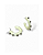 BRINCO ARGOLA RESINA OFF WHITE M - Imagem 2