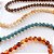 COLAR RESINA BOLINHAS MARROM - Imagem 1