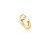 PIERCING EAR HOOK PEDRA REDONDA 4 GARRAS - Imagem 1