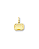 PINGENTE RETANGULAR C/ FECHO CRISTAL AMARELO - Imagem 1