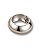 BRACELETE LARGO CONCAVO LISO PRATEADO - Imagem 1