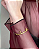 BRACELETE FINO REDONDO DOURADO - Imagem 4