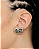 BRINCO EAR HOOK LISO ORGANIC FULL PRATEADO - Imagem 2