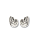 BRINCO EAR HOOK LISO ORGANIC FULL PRATEADO - Imagem 1